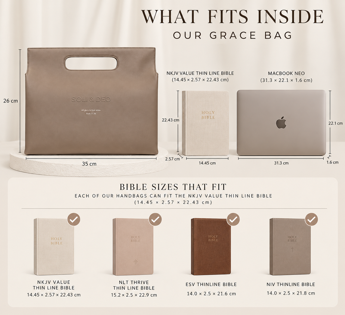 Grace Bible Bag
